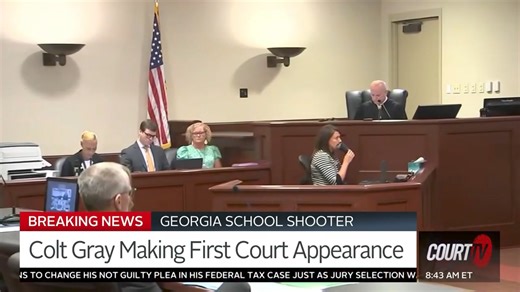 35K views · 310 reactions | 14-year-old Colt Gray, accused of killing four people at a Georgia high school, made his first court appearance Friday. https://www.courttv.com/title/ga-school-shooting-suspect-makes-first-court-appearance/ | COURT TV | Facebook