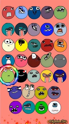 Russian alphabet lore but same style