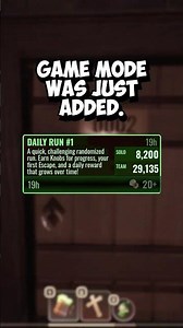 Roblox Doors *NEW* Daily Run Mode Explained! #shorts