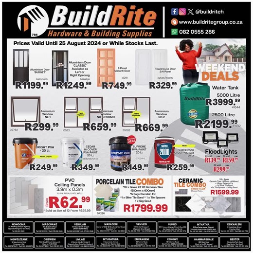 Crazy Weekend Deals at Build Rite Hardware - Specials and Promos!