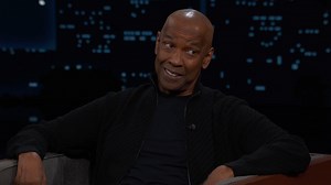 227K views · 2.8K reactions | Denzel Washington acted opposite a monkey in Gladiator II! | Jimmy Kimmel Live | Facebook