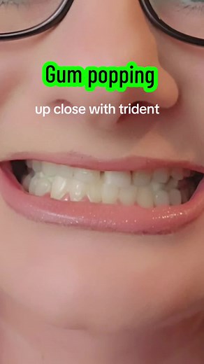 ASMR Bubble Gum Blowing: Exciting Gum Popping Sounds