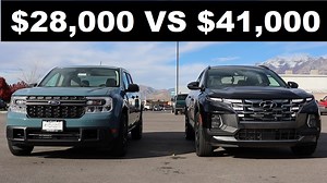 60K views · 504 reactions | Today I compare a 2022 Hyundai Santa Cruz Limited to a 2022 Ford Maverick XLT FX4! Ford Inventory: https://www.larryhmillerfordprovo.com/ Help Support The Channel: https://www.patreon.com/bePatron?u=52847853 | Ben Hardy Cars | Facebook