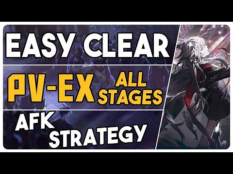 PV-EX-1 to 8 + Challenge Mode | AFK Easy Strategy |【Arknights - アークナイツ】