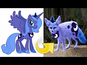 Princess Luna as Fox My Little Pony