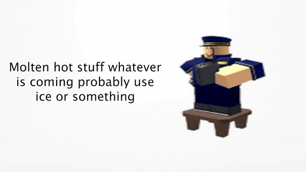 Sledger freezes molten (in a nutshell) | TDS Meme