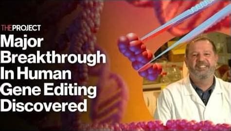 Major Breakthrough In Human Gene Editing Discovered – Lifeboat News: The Blog