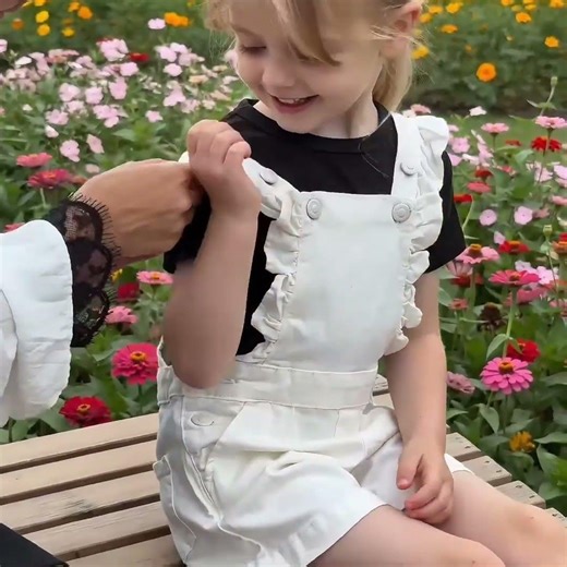 Pure white overall shorts #ootd #shopwithjoy