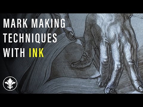 ✍️ Basic Mark Making with Ink