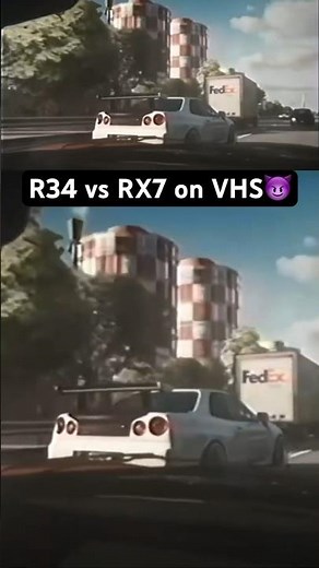 Assetto Corsa on VHS (Realistic Graphics Mods & Neck FX)