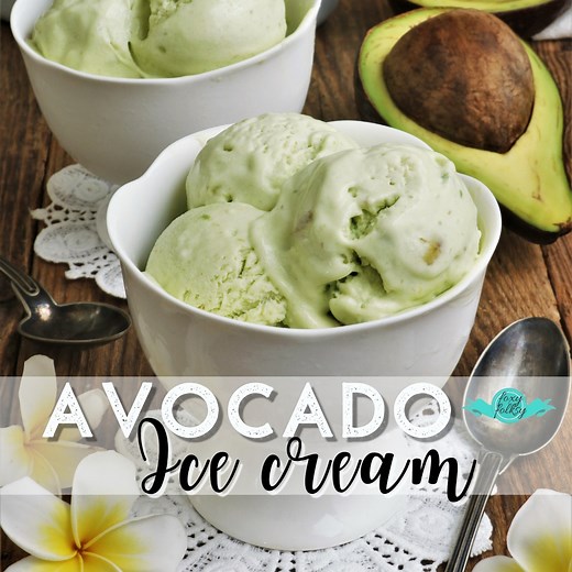 Here's another tasty and refreshing treat! Enjoy the rich flavor of this simple and easy homemade avocado ice cream recipe. INGREDIENTS: 2-3 avocados (more or less 500 grams) 1 can 300ml sweetened condensed milk 500 ml whipping cream Green food color (optional) Check more yummy recipes here 👉 www.foxyfolksy.com | Foxy Folksy - Modern Filipino Kitchen