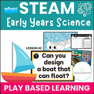 Design a Boat | Science for Preschool | Transportation STEM Activity | STEAM