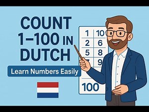 Count from 1 to 100 in Dutch Numbers for Beginners