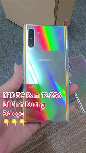 SAMSUNG NOTE 10 5G -RAM CAO 12GB - BỘ NHỚ 256 GB FULL CHỨC NĂNG BÃN NỘI ĐỊA HÀN CỰC BỀN MÀN CONG TRÀN VIỀN SIÊU NÉT THIẾT KẾ NHỎ GỌN Máy Bao Đổi 15 ngày 1 đổi 1 Bảo Hành 30 Ngày Phần cứng Ship COD toàn quốc kiểm tra và thanh toán Call - Zalo : 0913467878 🤙 Địa chỉ : 113 Nguyễn Văn Cừ P2/Q5