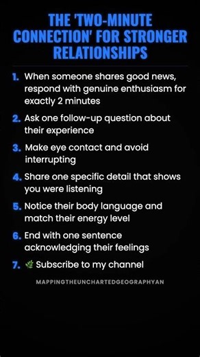 The 'Two-Minute Connection' for Stronger Relationships #ad (Verify Info)