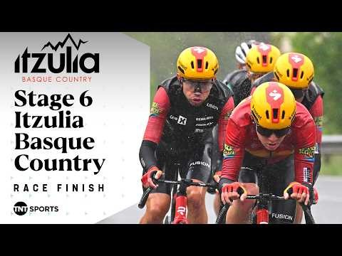SUPER WIN IN THE RAIN 🌧️ | Men's Stage 6 2026 Itzulia Basque Country Final KM's | TNT Sports Cycling