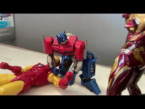 Transformers one final battle in stop motion