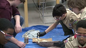 Boy Scouts Earn Merit Badges at King’s College