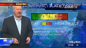 3.3K views · 5 comments | It's the snowiest morning in ages! KXLY4's Casey Lund and Caroline Flynn are out on the roads with what it looks like right now, and Mark Peterson is tracking what it'll look like by the time the work day is over! | 4 News Now | Facebook