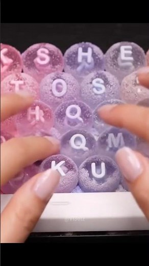 “ASMR Gummy Candy Keyboard 🍭 | Satisfying Squishy Typing Sounds in 4K”