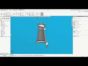 SolidWorks How to - Using the shell command and cross section feature