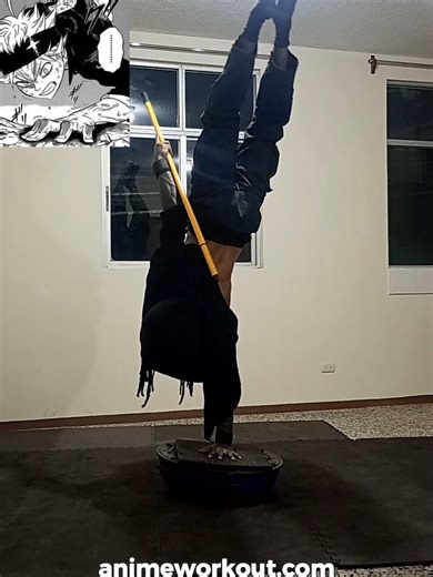 Day 125 Training Asta's One Arm Handstand Pushups