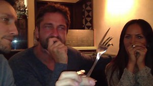 Gerard Butler funny reaction for my mind bending stunt "thats it ? is that all you've got ? :) | Lior Suchard - Master Mentalist