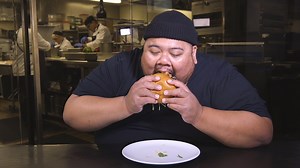 6.6K views · 129 reactions | Six burgers, one tasting. Join Eggslut founder Alvin Cailan as he taste tests six anonymous burgers from The Cosmopolitan of Las Vegas' Restaurant Collection. | The Cosmopolitan of Las Vegas | Facebook