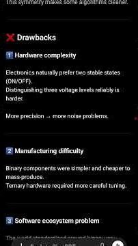 ternery computers advantages