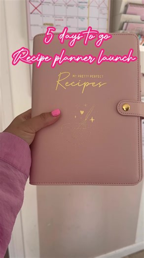 Countdown to Pretty Perfect Recipe Planner Launch: Planner Setup Inspiration