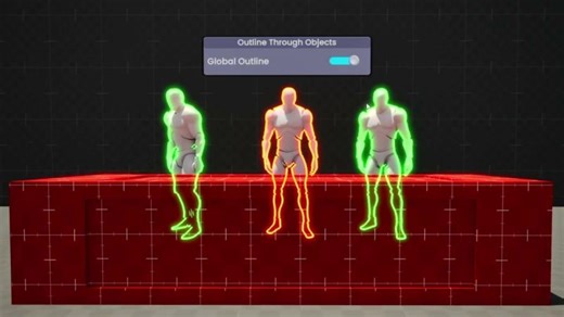 Unreal Engine Stencil-Based Outline Framework | kshitij modi posted on the topic | LinkedIn