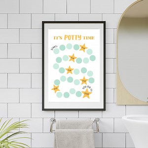 Printable Potty Training Chart | Toddler Potty Chart for Girls & Boys | Potty Training Sticker Chart | Kids Reward Chart Printable - Etsy Australia