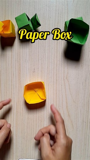 Easy Paper Box #shorts #diy #papercraft