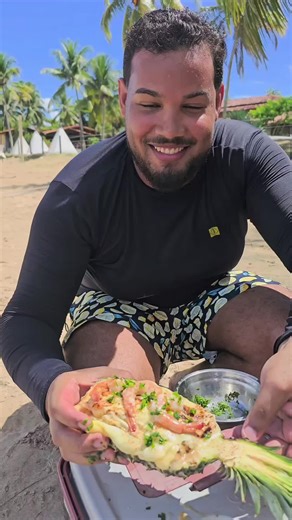 Prepare Camarão no Abacaxi em Casa e Economize