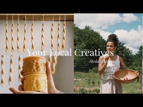 Alysia | Hand-Dipped Beeswax Candle Making
