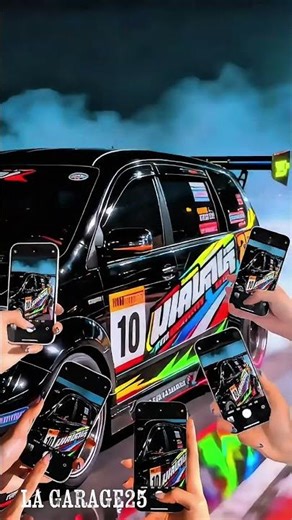 🚀 “INSANE Night Circuit Run! Custom Race Car With Extreme Neon Setup 🔥🏁 #jdm #deephouse