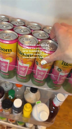Taste the Buzz: Try the Limited Time Bloom Energy Flavor Now! #bloom #energydrink