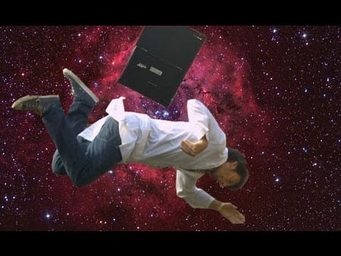 Space Laptops - The Slow Mo Guys