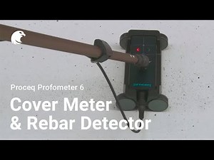 Cover Meter & Rebar Detector I Proceq Profometer 6