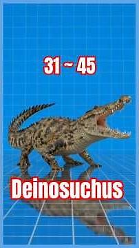 😱Deinosuchus Top 70 Most Famous🦖 Dinosaurs in History – Quick Facts!
