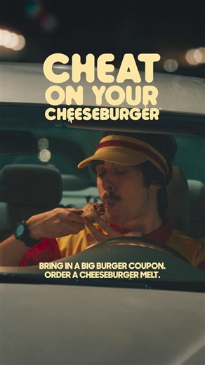 33K views · 32 reactions | Pizza Hut cordially invites you to cheat (on your cheeseburger) starting today   June 5-11  In store only  Buy a Cheeseburger Melt and get a regular fries and drink for free ️ Must bring in a Big Burger Brand coupon ️ Link in bio for more info | Pizza Hut | Facebook