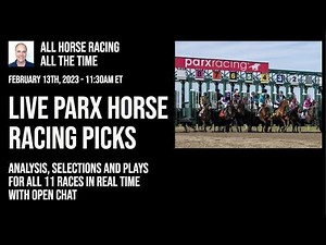 Live Parx Horse Racing Picks - Analysis, Selections, Plays and Open Chat for All 11 Races
