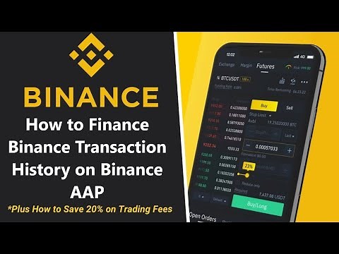 How to Find Binance Transaction History on Binance App