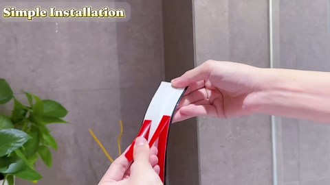 Flexible Wall Corner Protector Moulding Trim Peel and Stick Wall Corner Guards Edge Protector Self Adhesive Molding Trim Strip for Edge Ceiling (Light Brown Wood Grain, 1.6 in x 10 Ft)