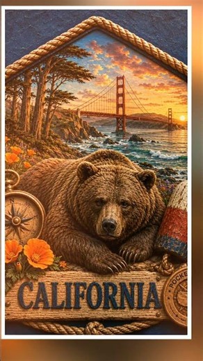California Vintage Travel Postcard