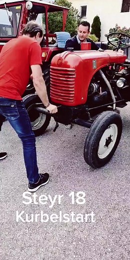 Steyr T84 Kurbelstart in Österreich