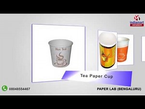 Paper And Disposable Cup By Paper Lab, Bengaluru