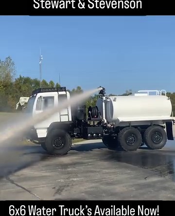 Testing Of Our RC Water Cannon Kit On A Stewart & Stevenson M1088a1 Water Truck. We have Multiple Unit’s In Stock Ready To Ship! | Midwest Military Equipment