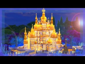 The Sims 4 Speed Build - Ariel's Underwater Castle
