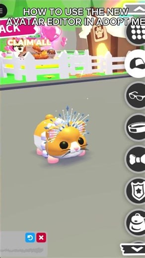 HOW TO USE THE NEW AVATAR EDITOR IN ADOOT ME! #adoptme #roblox #viral #trending #foryou